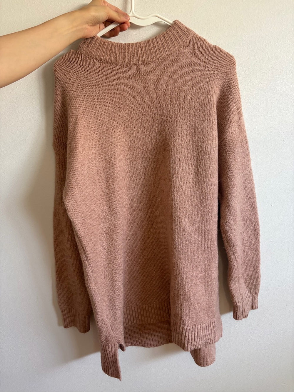 Forever 21 Dusty Rose Turtleneck Sweater